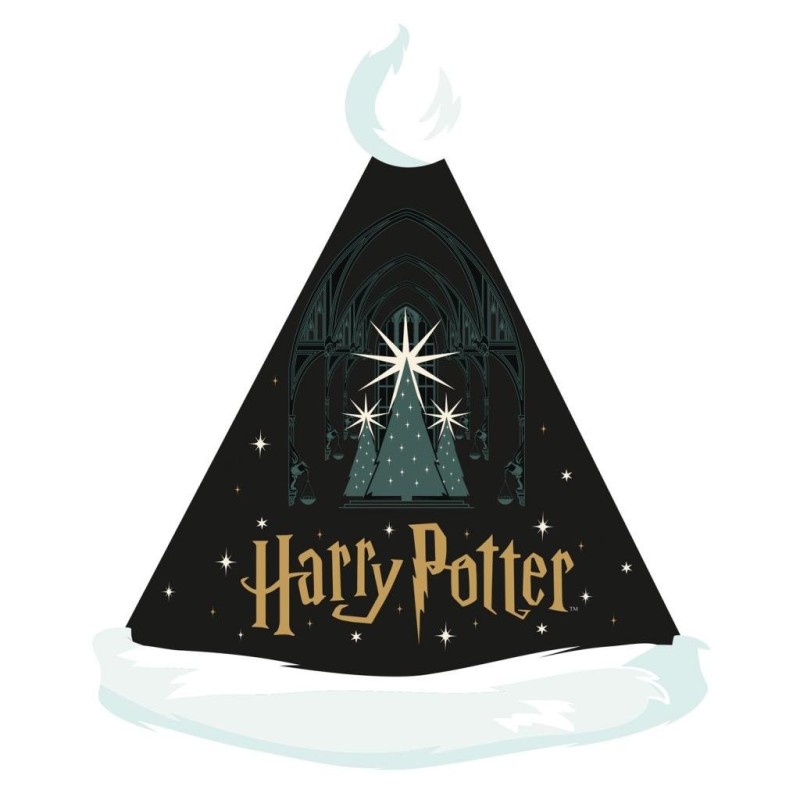 HARRY POTTER - Poudlard - Bonnet de Noël - 37 cm 