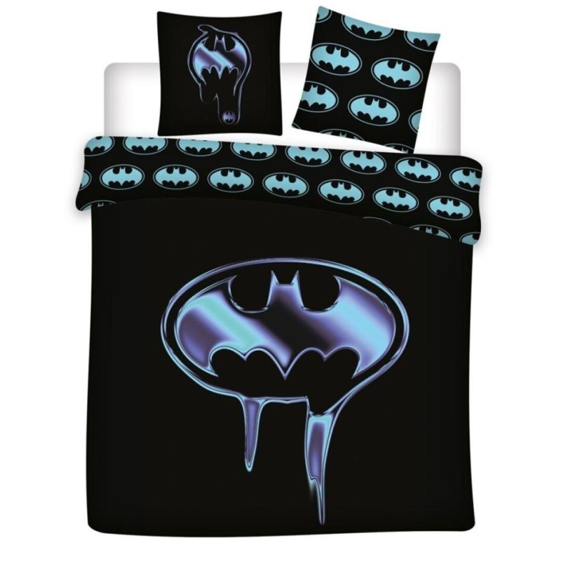 BATMAN - Parure de lit 240x220cm - Logo 