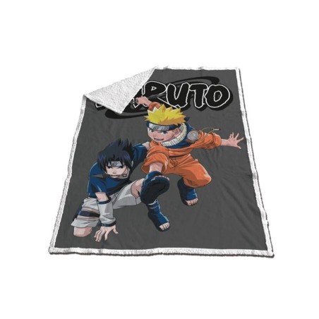 NARUTO - Couverture Sherpa 120x150cm - Naruto & Sasuke 