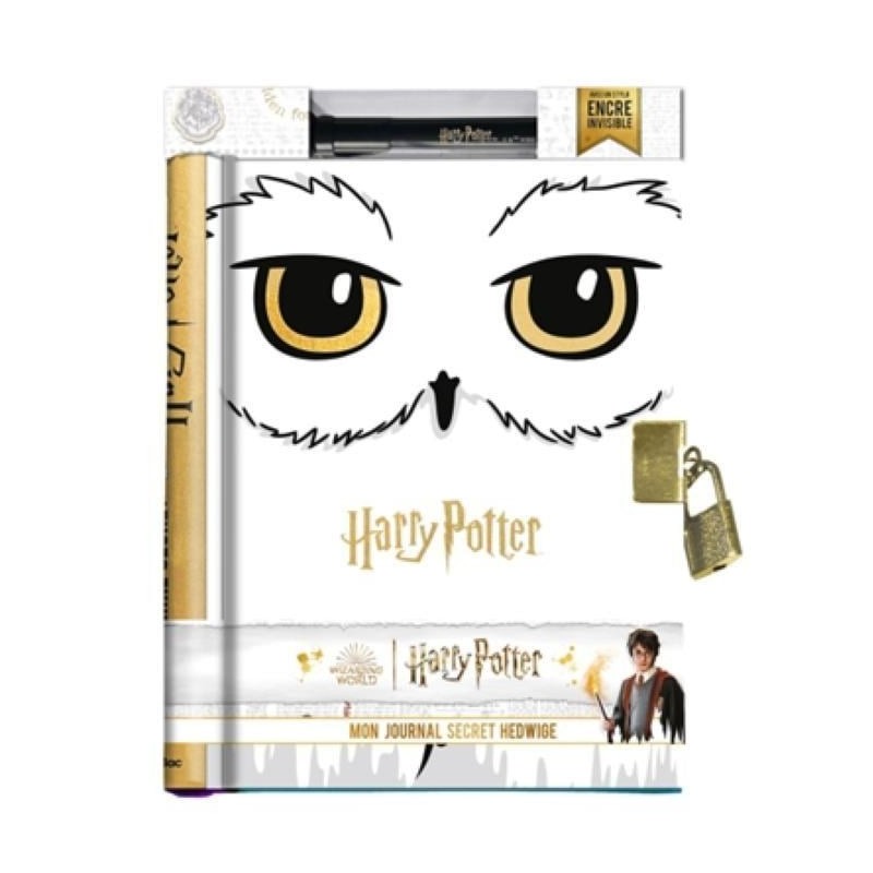 HARRY POTTER - Mon journal secret Hedwige (avec encre invisible) 