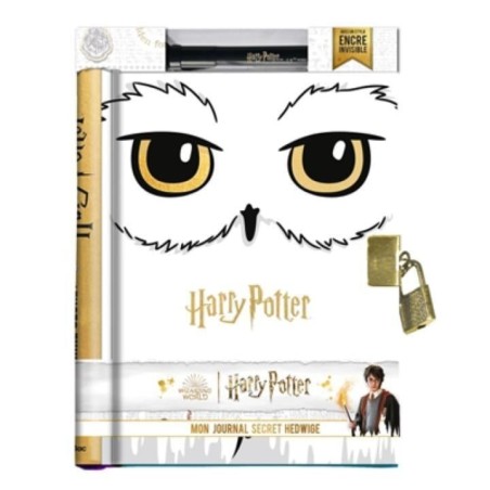 HARRY POTTER - Mon journal secret Hedwige (avec encre invisible) 