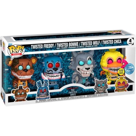 FIVE NIGHTS AT FREDDY - 4 Pack Funko Pop Sp. Edition 
