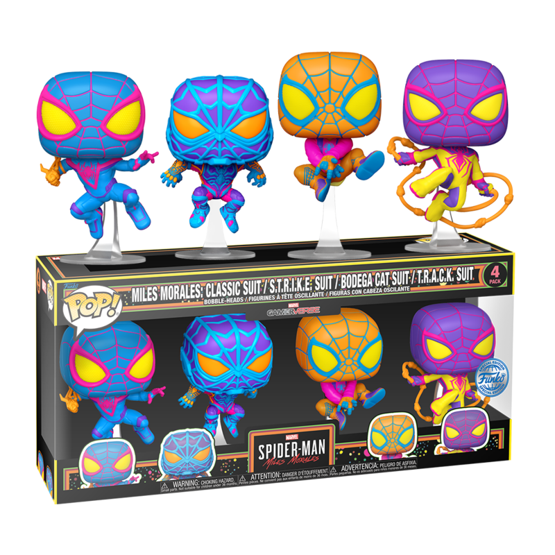 MILES MORALES - POP - 4pk Special Edition 