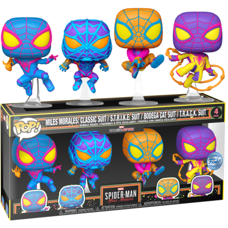 MILES MORALES - POP - 4pk Special Edition 