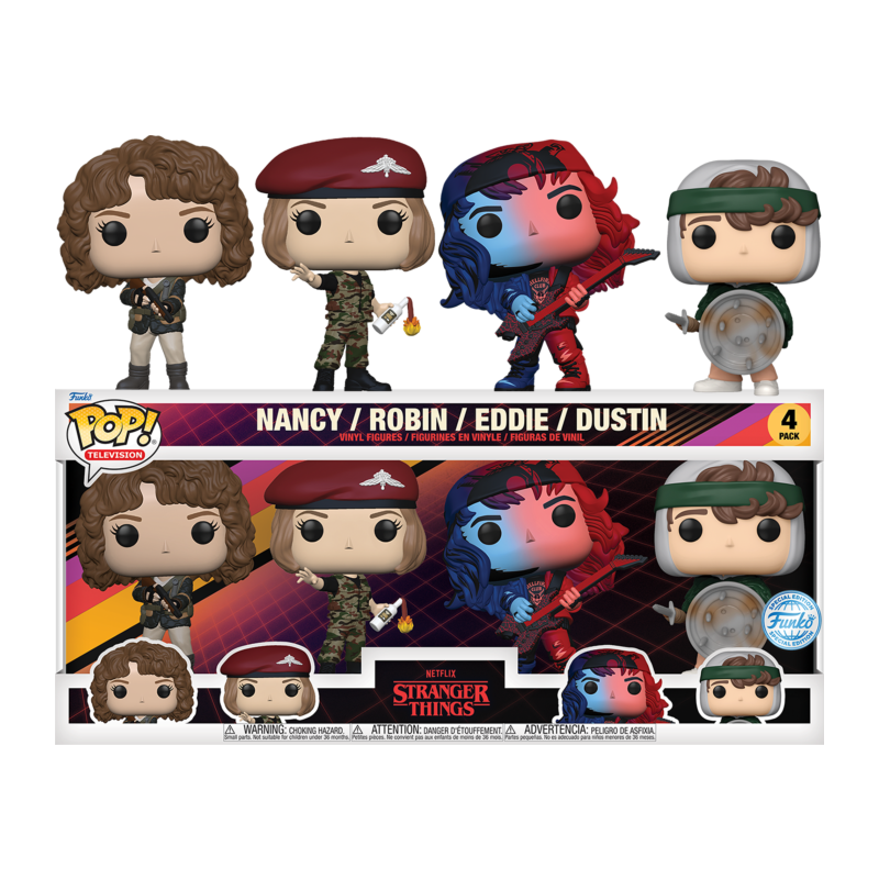 STRANGER THINGS - POP - 4pk Special Edition 