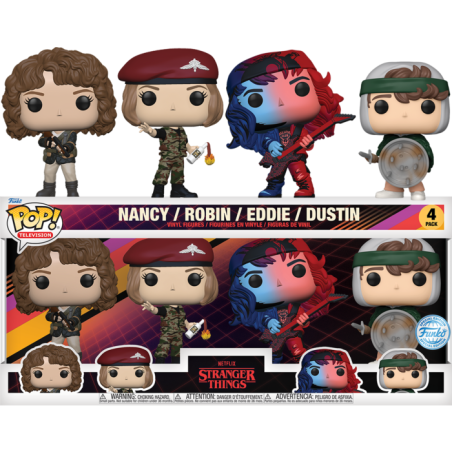 STRANGER THINGS - POP - 4pk Special Edition 