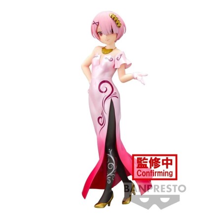 RE ZERO - Ram - Figurine Glitter & Glamours 23cm 