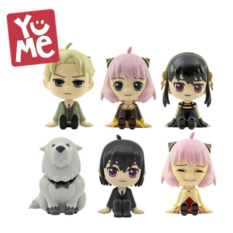 SPY X FAMILY - Bobble Hero - Assortiment 12 Figurines 6cm - Blind Box 