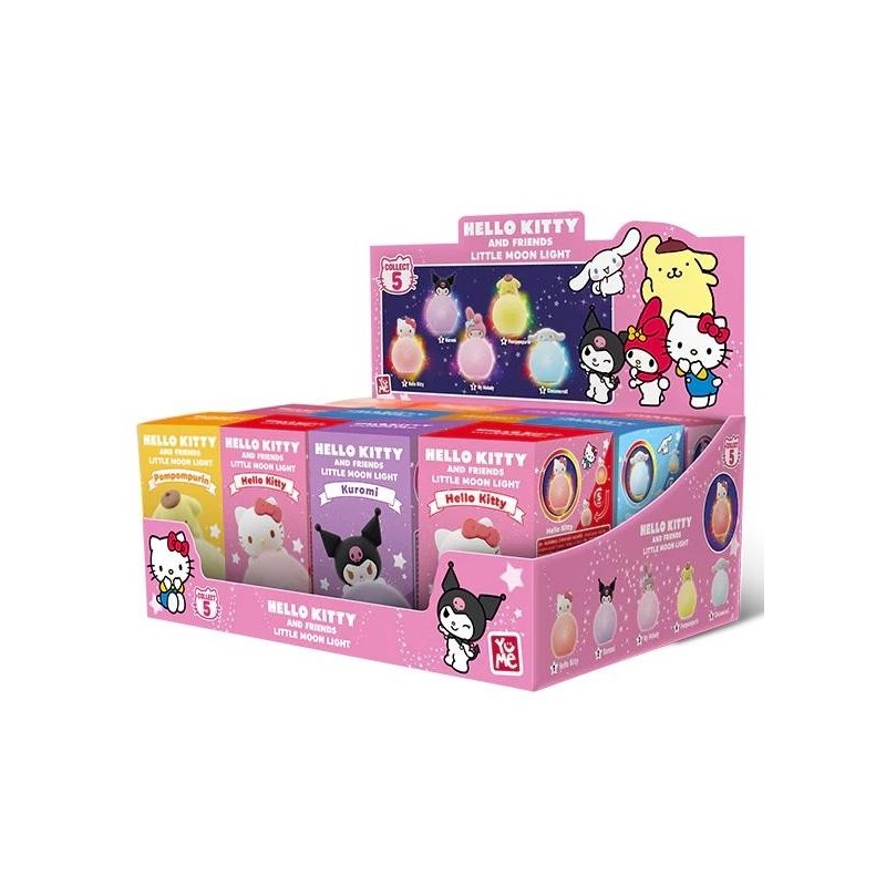 HELLO KITTY - Little Moon Light Series - Assortiment 12 Fig. 8.22cm 