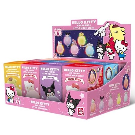 HELLO KITTY - Little Moon Light Series - Assortiment 12 Fig. 8.22cm 