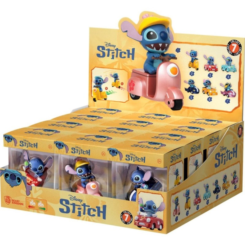 LILO & STITCH - Zoom Hero WINDOW BOX - Assortiment 12 Figurines 4-6cm 