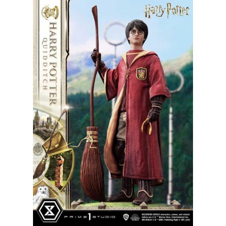 HARRY POTTER - Harry Potter "Quidditch" - Statuette Prime Collec. 31cm 