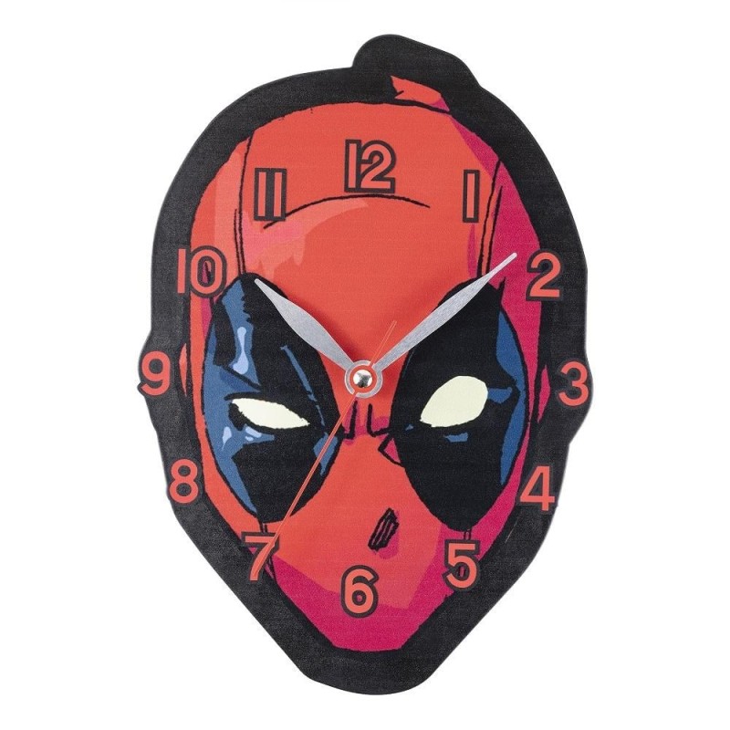 DEADPOOL - Horloge Murale Métal 