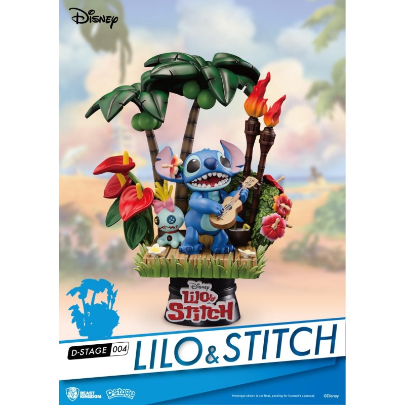 LILO & STITCH - Stitch - Diorama D-Stage 14cm 