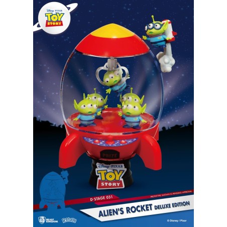 TOY STORY - Alien's Rocket "Deluxe Edition" - Diorama D-Stage 15cm 
