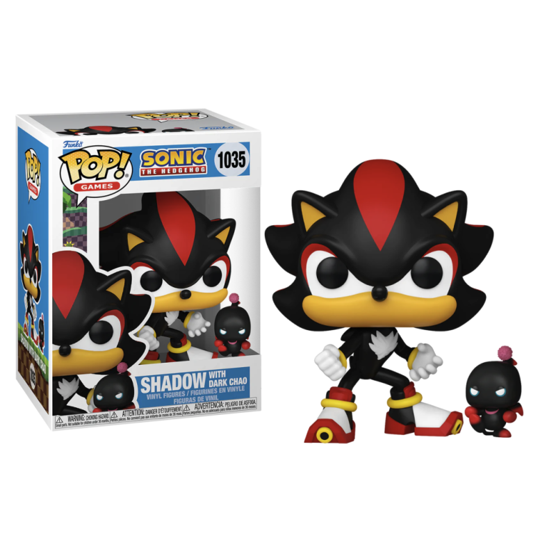 SONIC - POP & Buddy N° 1035 - Shadow avec Dark Chao 