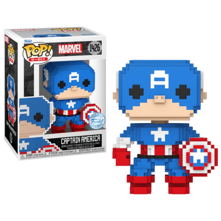 8-BIT - POP Marvel N° 1426 - Captain America 