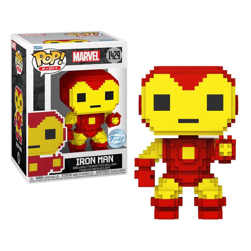 8-BIT - POP Marvel N° 1429 - Iron Man 