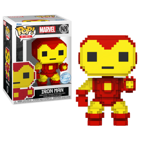 8-BIT - POP Marvel N° 1429 - Iron Man 