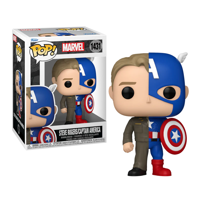 SPLIT - POP Marvel N° 1431 - Captain America / Steve Roger 