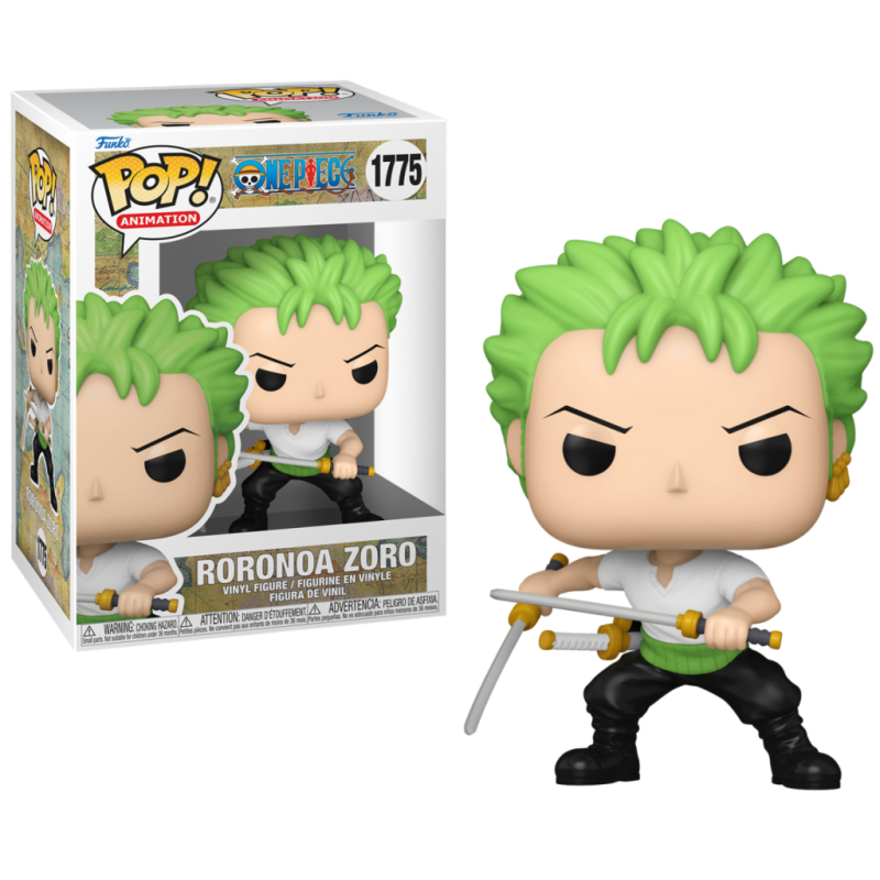 ONE PIECE - POP Animation N° 1775 - Zoro with Chase 