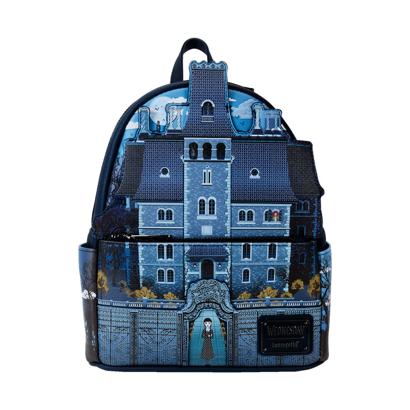 MERCREDI - Nevermore Academy - Mini Sac à Dos LoungeFly 
