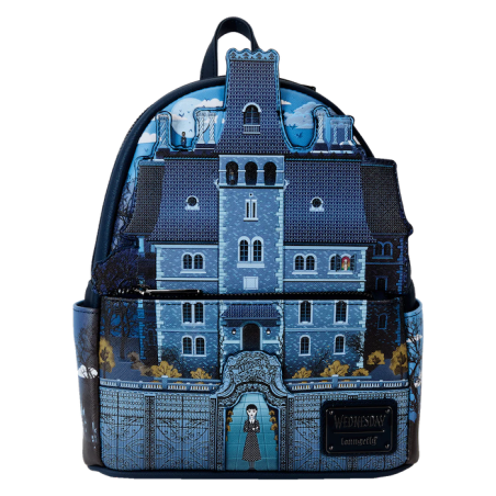 MERCREDI - Nevermore Academy - Mini Sac à Dos LoungeFly 