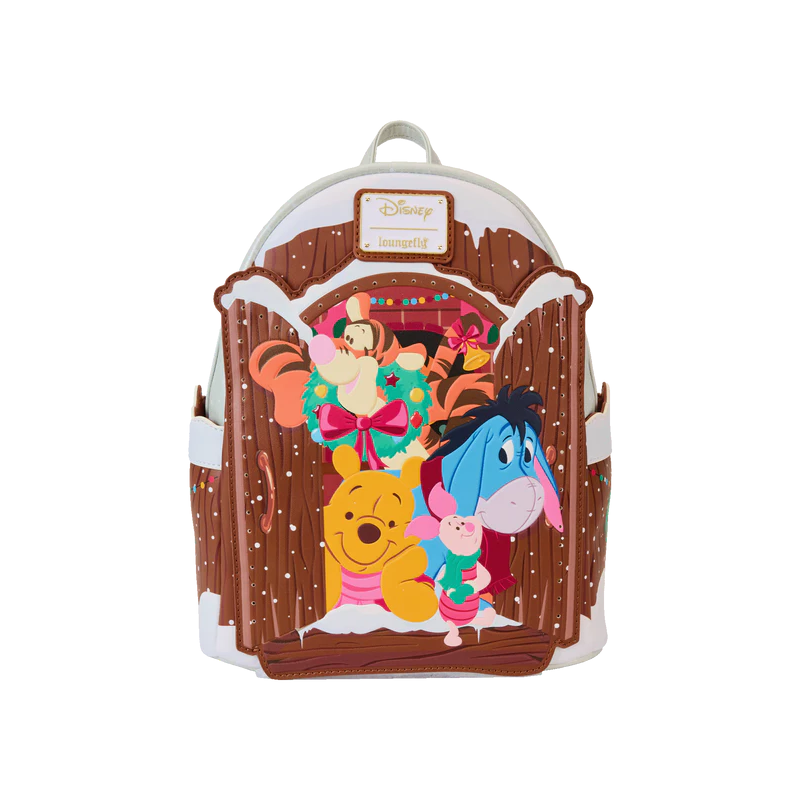 WINNIE L'OURSON - Holiday Scene - Mini Sac à Dos LoungeFly 