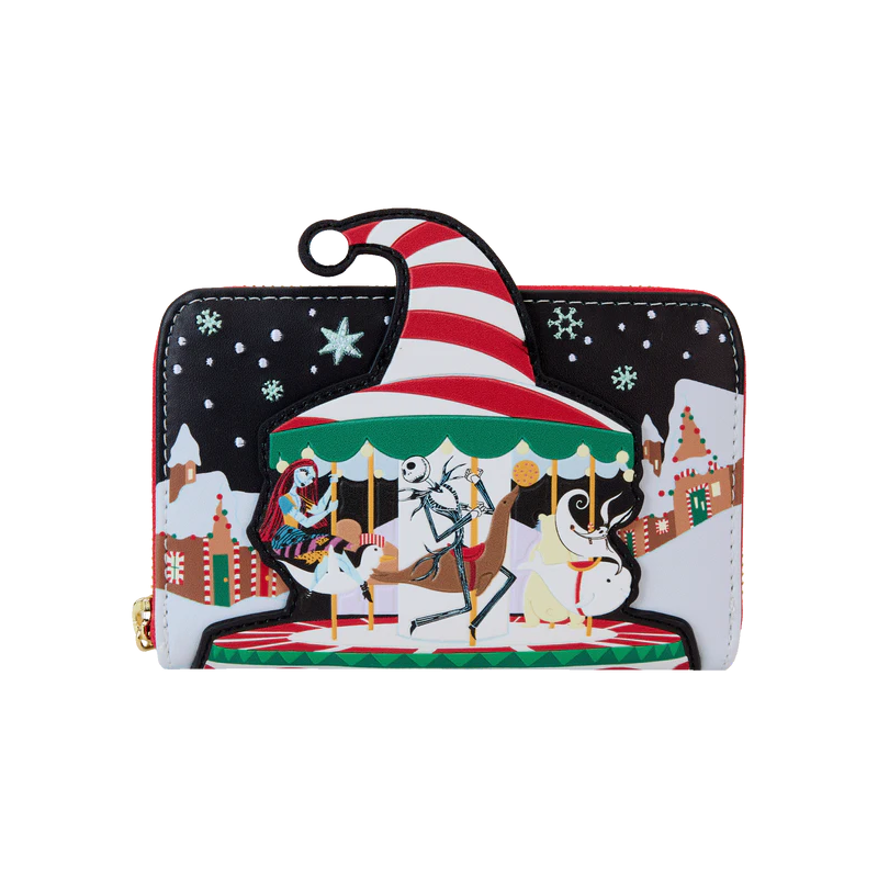 NBX - Journey to christmas town - Portefeuille LoungeFly 
