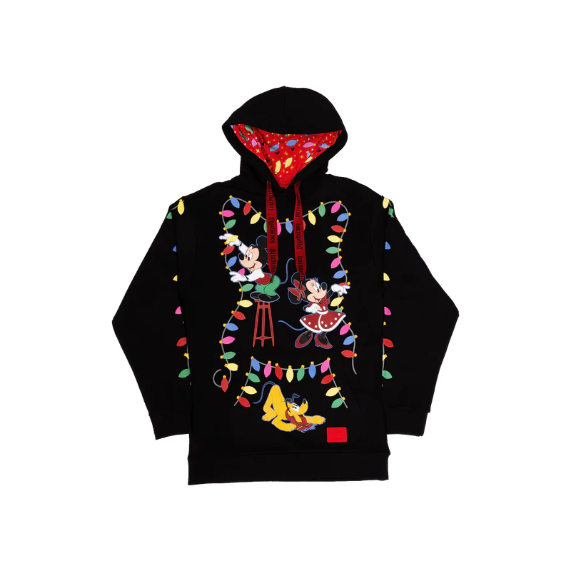 MICKEY - Light up decorations - Hoodie Unisex Loungefly (XL) 