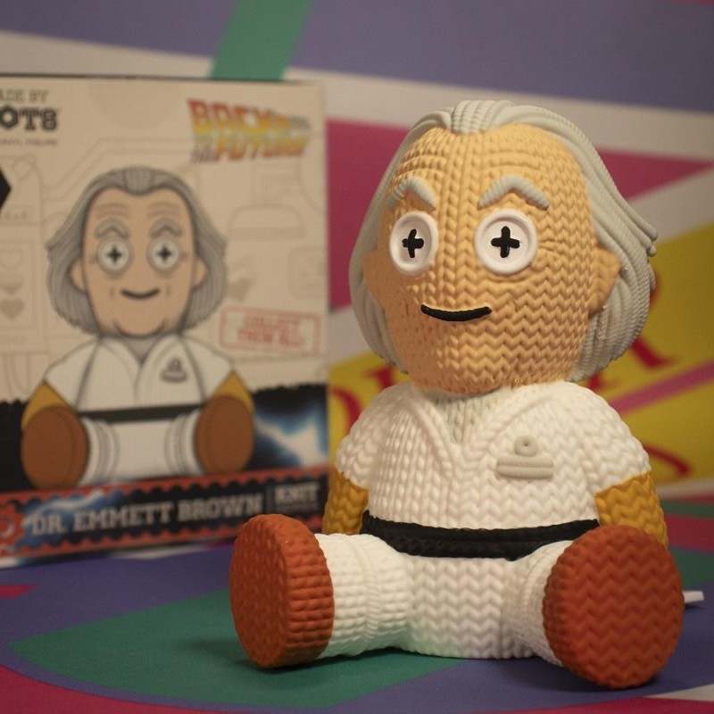 DOC BROWN - Handmade By Robots N°145 Collectible Vinyl Figurine 