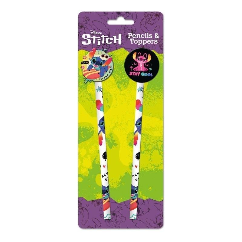 LILO & STITCH - Acid Pops - Pencil & Topper 2PK 