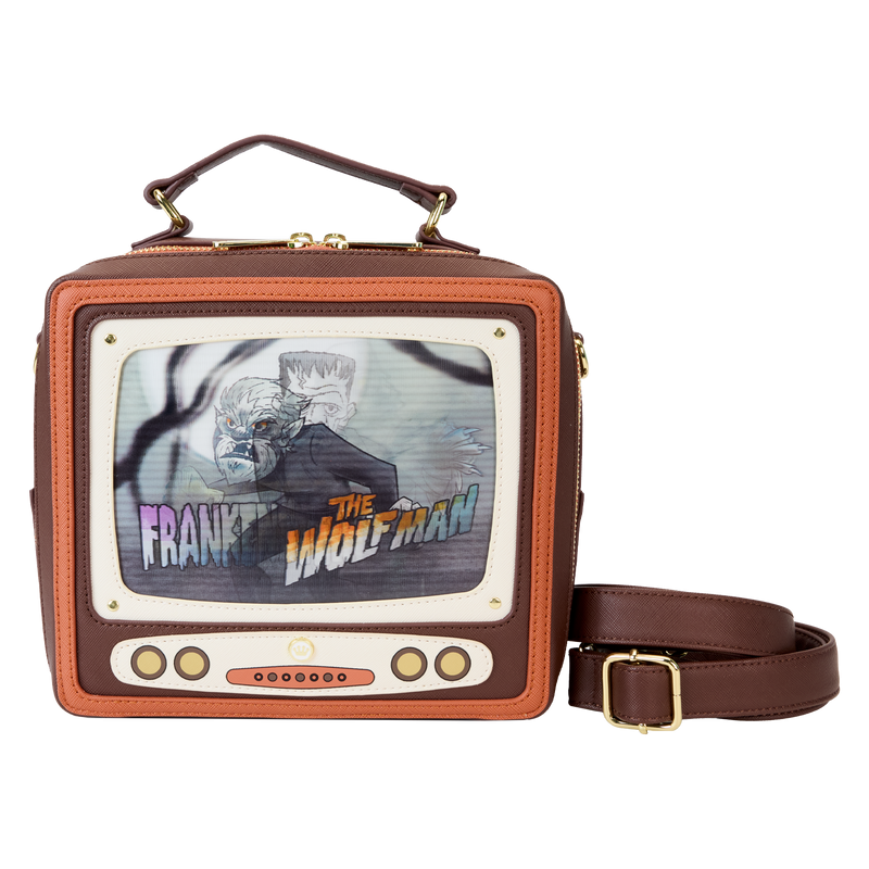 UNIVERSAL MONSTERS - Vintage TV - Sac bandoulière Loungefly 