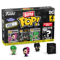 BATMAN 85TH - Bitty Pop 4 Pack 2.5cm - Double Face 2