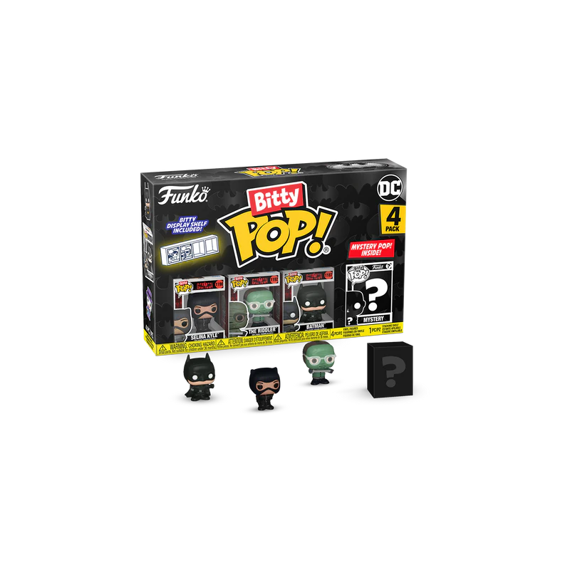 BATMAN 85TH - Bitty Pop 4 Pack 2.5cm - Catwoman 