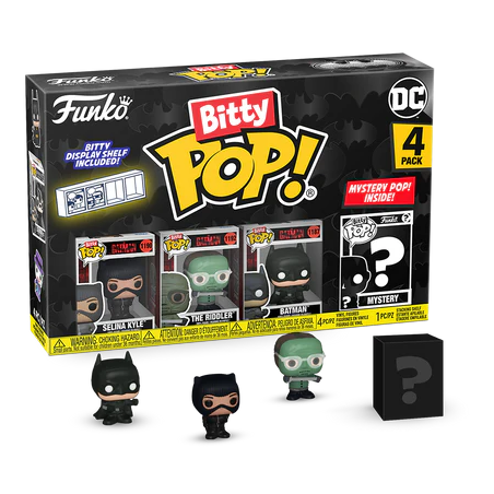 BATMAN 85TH - Bitty Pop 4 Pack 2.5cm - Catwoman 