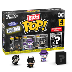 BATMAN 85TH - Bitty Pop 4 Pack 2.5cm - Batman 2