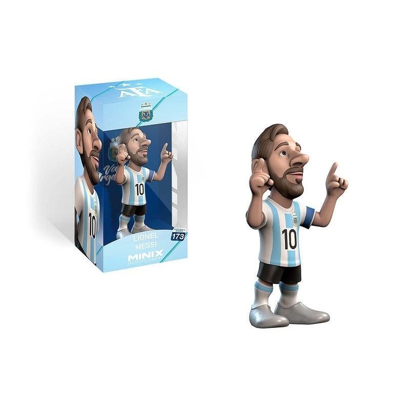 FOOTBALL - Argentine Messie - Figurine Minix # 12cm 