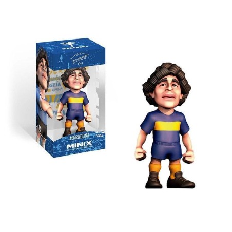 FOOTBALL - Maradona Boca Juniors - Figurine Minix # 12cm 