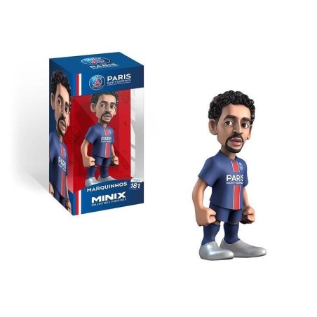 FOOTBALL - PSG Marquinhos - Figurine Minix # 12cm 