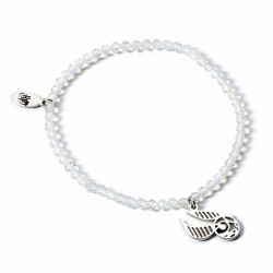 HARRY POTTER - Vif d'Or - Charme en Argent & Bracelet Perles 2