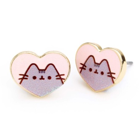 PUSHEEN - Love - Boucles d'Oreilles 