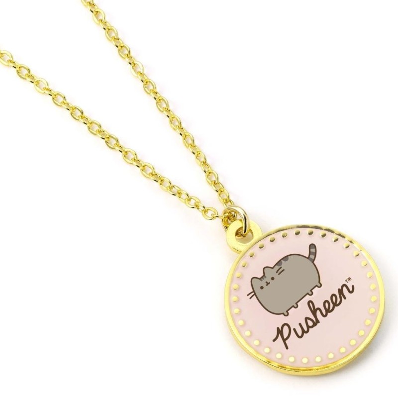 PUSHEEN - Logo - Collier 