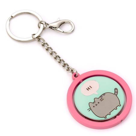 PUSHEEN - Hi & Bye - Porte-clés Rotatif 