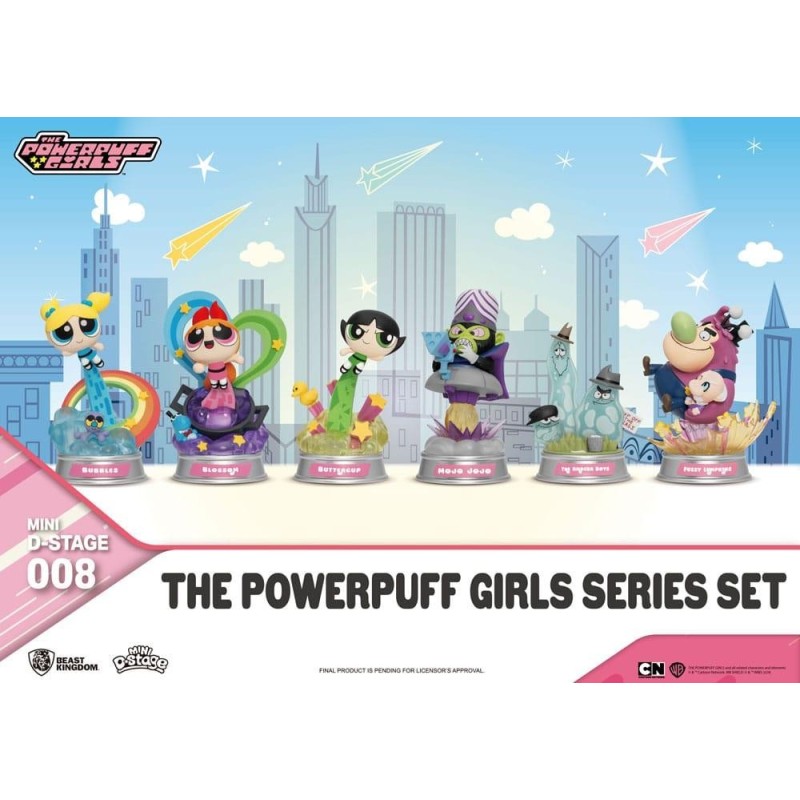 LES SUPERS NANAS - Figurine Mini Diorama 12cm assortiment x6 