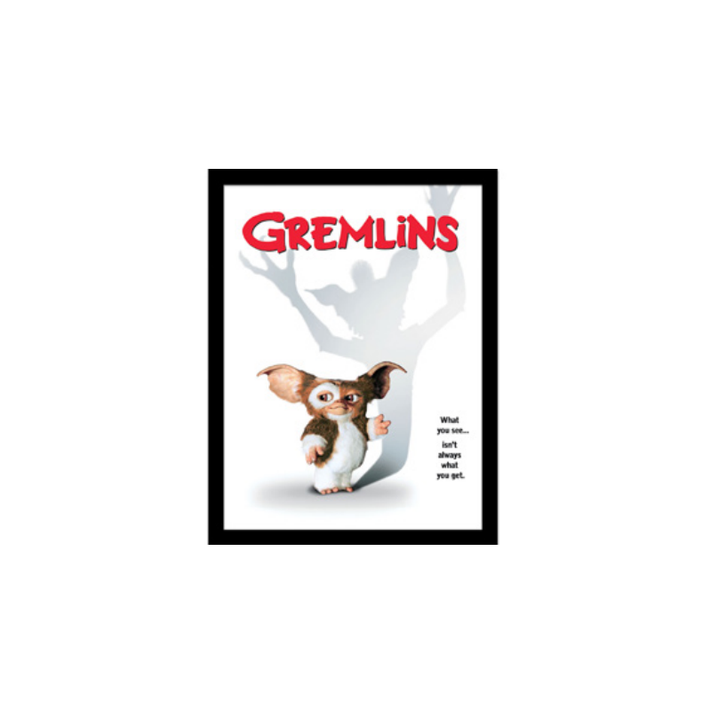GREMLINS - What you see - Impression encadrée 30x40cm 