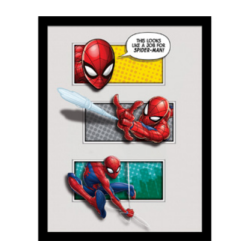 SPIDER-MAN - Looks Like A Job - Impression encadrée 30x40cm 2