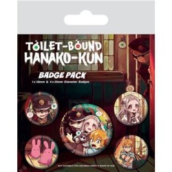 TOILET BOUND HANAKO-KUN - Personnages - Pack 5 Badges 2