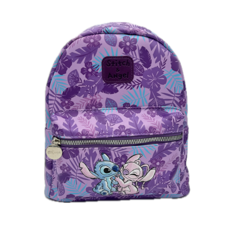 STITCH & ANGEL - Ohana - Sac à dos Similicuir - 28x11x22cm 