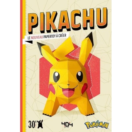 PIKACHU - UN PAPERTOY A CREER - Tome 2 